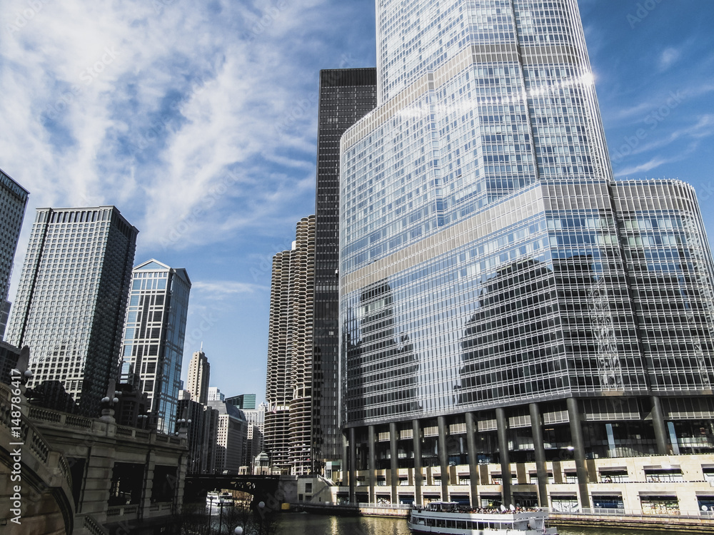 Obraz premium Wycieczka do Chicago