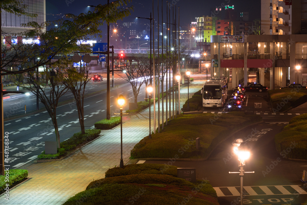 Fototapeta premium 都市夜景