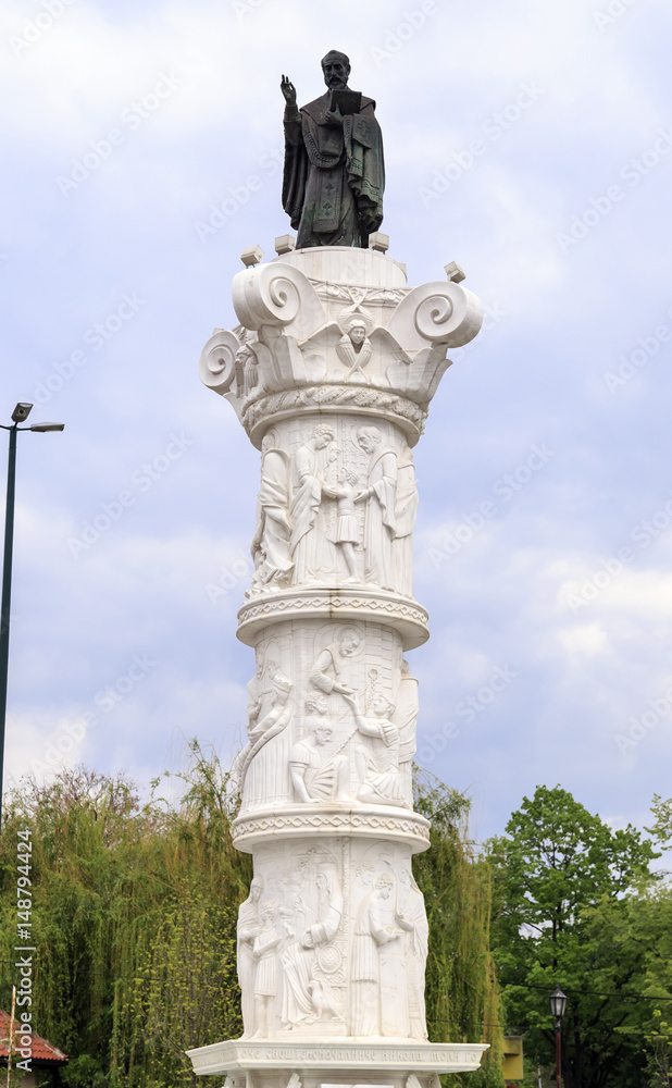 Obraz premium Marble carving and relief detail