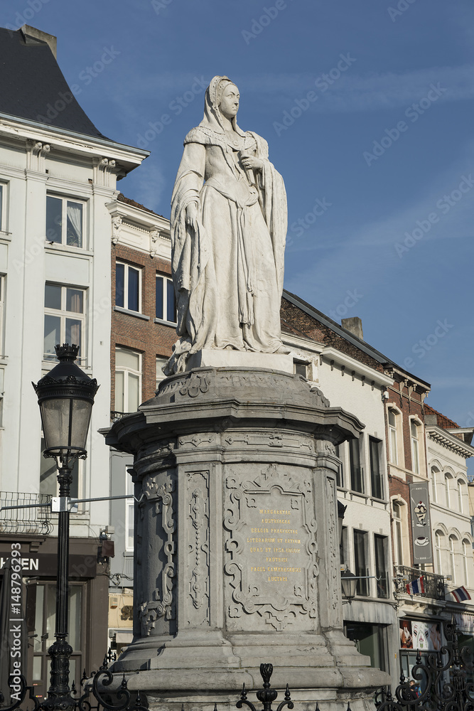 Denkmal für Margarete von Österreich in Mechelen / Malines, Belgien