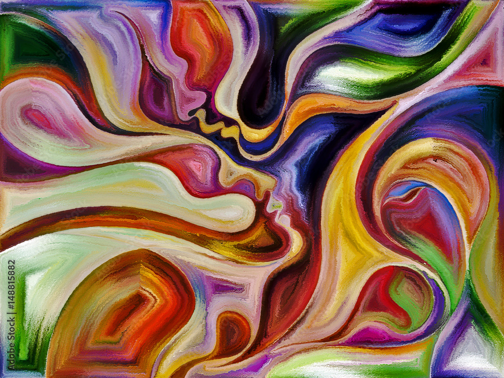 Naklejka premium Synergies of Unity