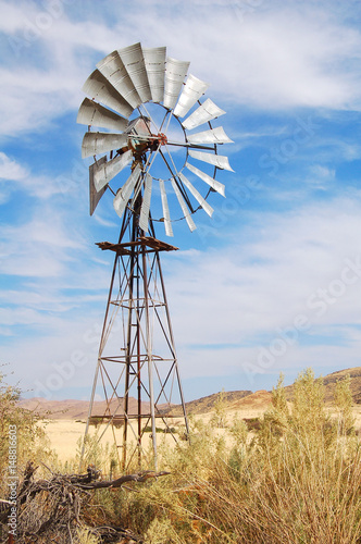 Amazing Wind Turbine in Namibia
