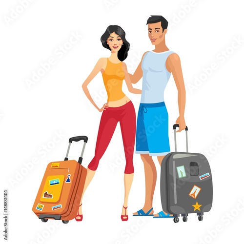 Couple to go on vacation