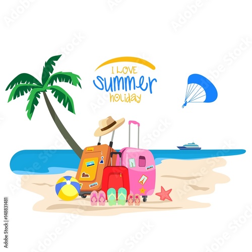 Summer beach holiday