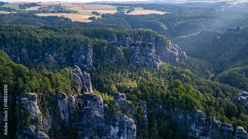 Bastei Bridge, Saxon Switzerland National Park, Germany
