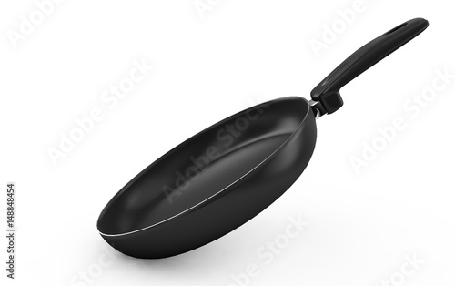 3d render of pan on white background