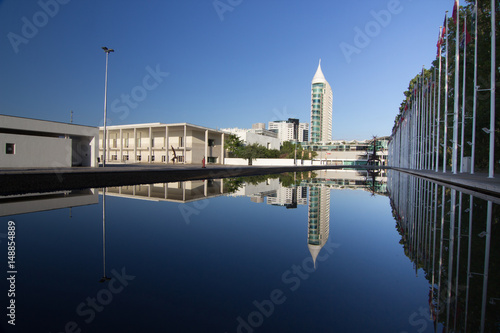 Reflexo moderno, Parque das Nações photo