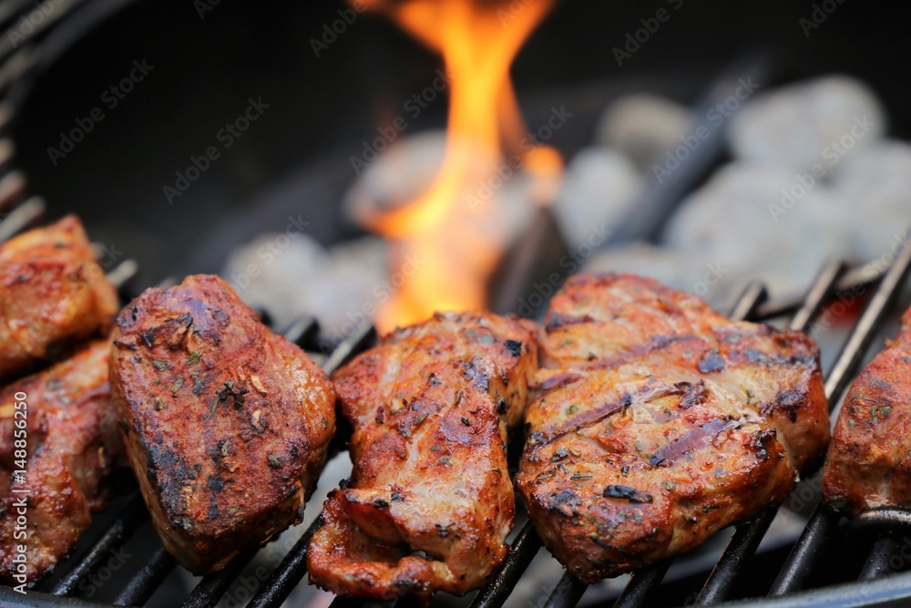 Mariniertes Schweinefilet vom Grill Mariniertes Schweinefilet vom Grill