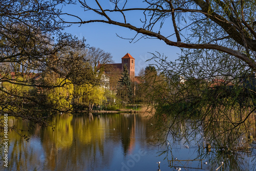 Herrensee und Georgenkirche in Waren/Müritz