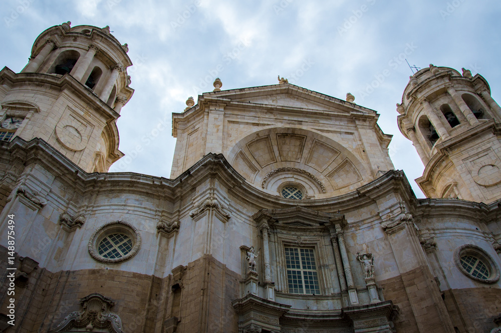 Cathedral of Cadiz in the Old Town, Spain, Andalusia