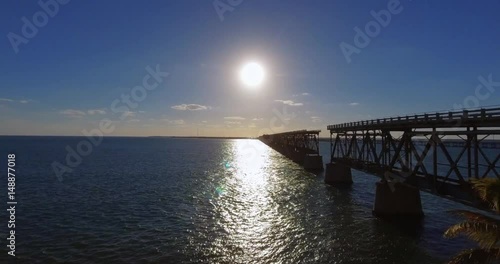 Wallpaper Mural The Old 7 Mile Bridge, Florida Keys Torontodigital.ca