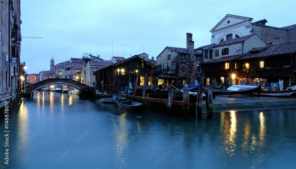 Venezia fabbrica Gondole