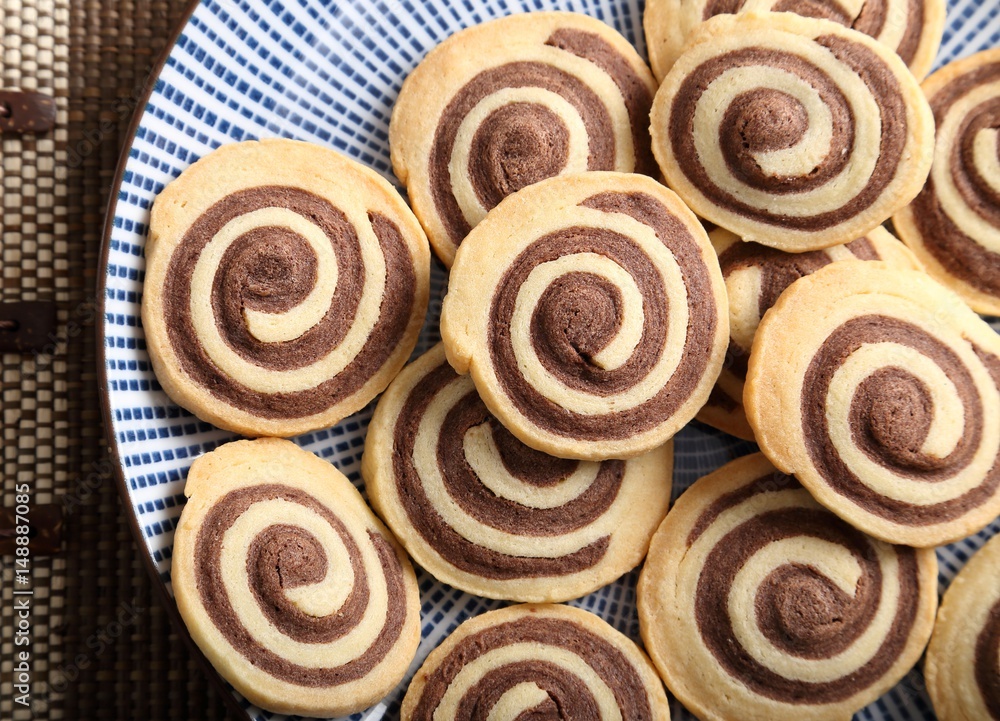 Chocolate rolls. Chocolate rolls.