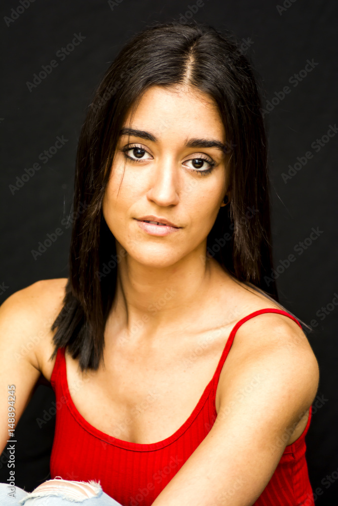 Portrait of a beautiful woman Portrait of a beautiful woman