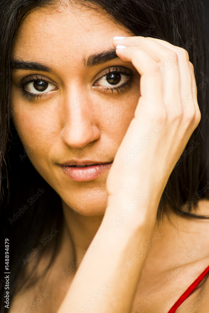 Fototapeta premium Portrait of a beautiful woman