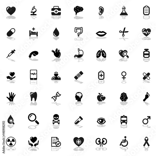 Icons Medicine and Organs