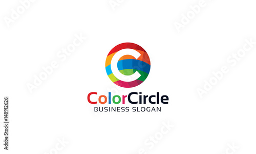 Colorful Letter C Logo