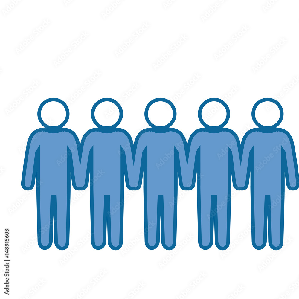 pictogram people icon over white background. vector illustration pictogram people icon over white background. vector illustration