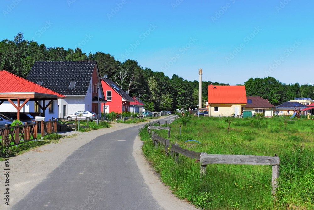 Fototapeta premium Wohnsiedlung