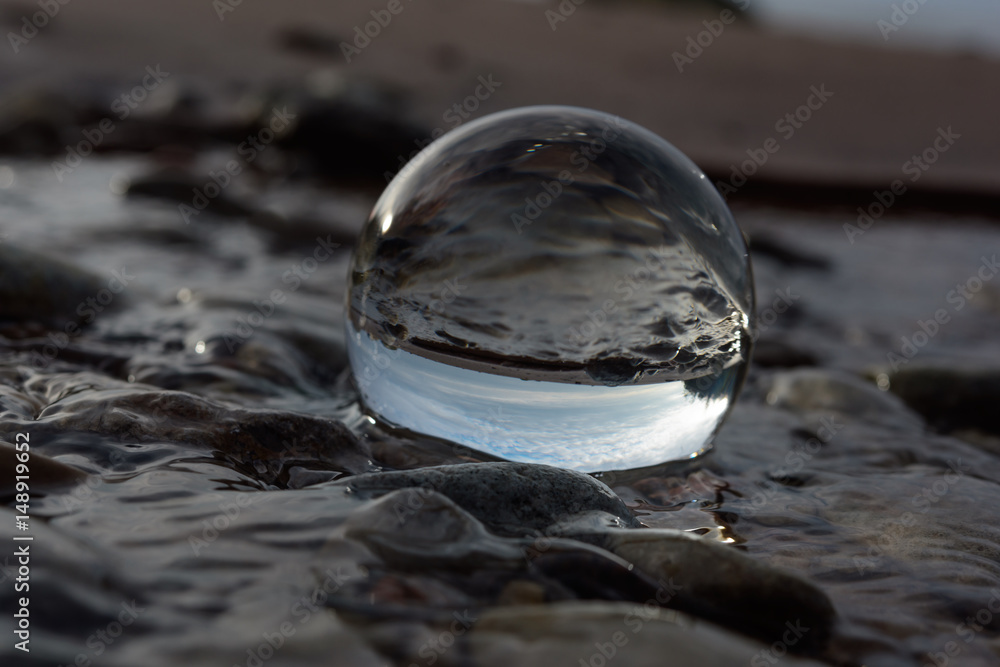 Reflect in crystal ball