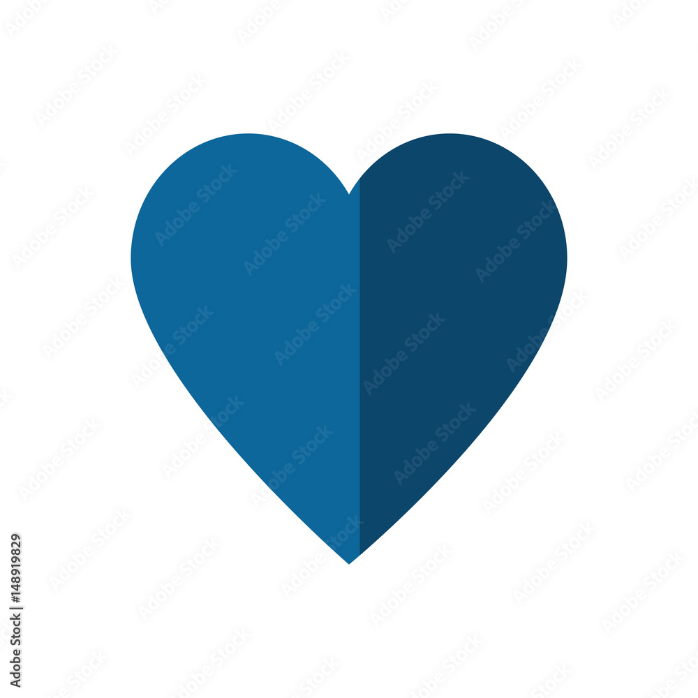 heart icon over white background. vector illustration heart icon over white background. vector illustration