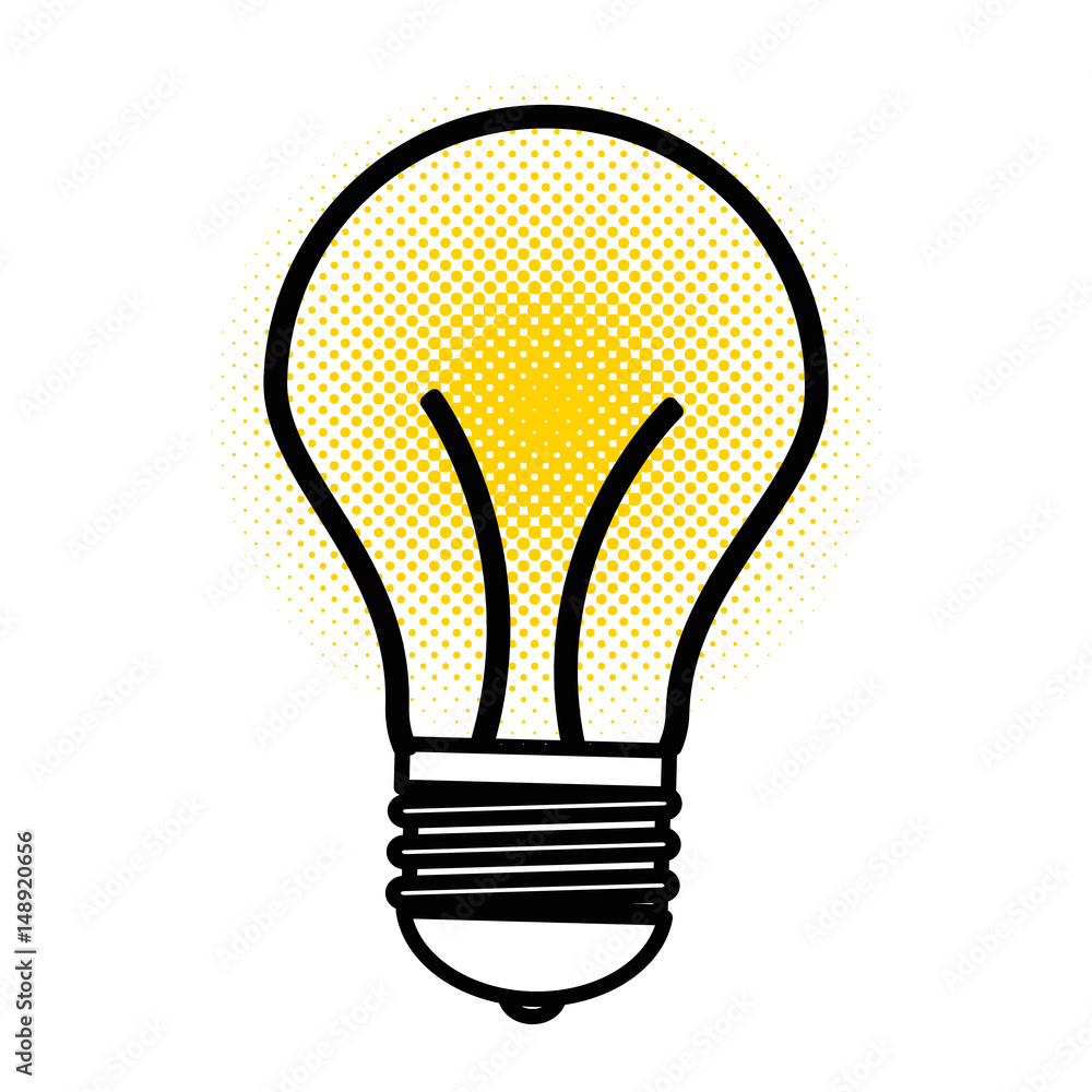 Obraz premium Big idea bulb symbol vector illustration design icon