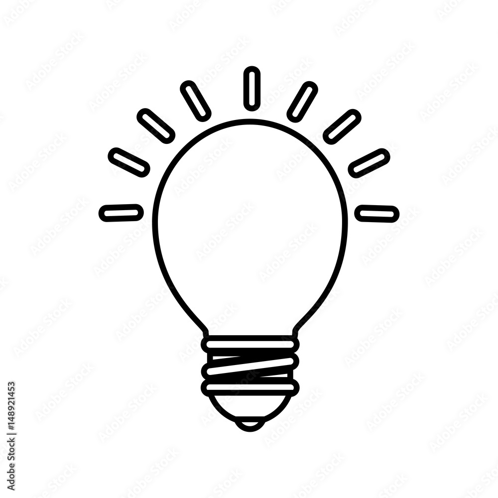 Big idea bulb symbol icon vector illustration graphic design Big idea bulb symbol icon vector illustration graphic design