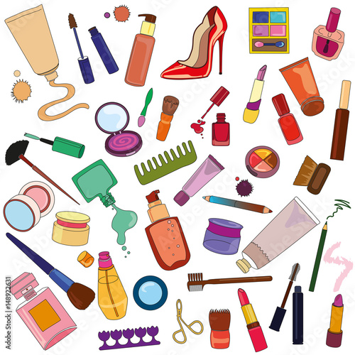 Set of cosmetics
