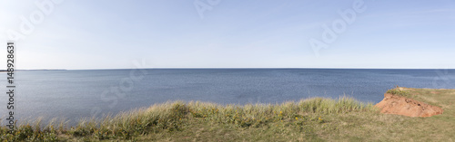 Overlooking the Gulf of St. Lawrence from Cavendish  Prince Edward Island  Canada.