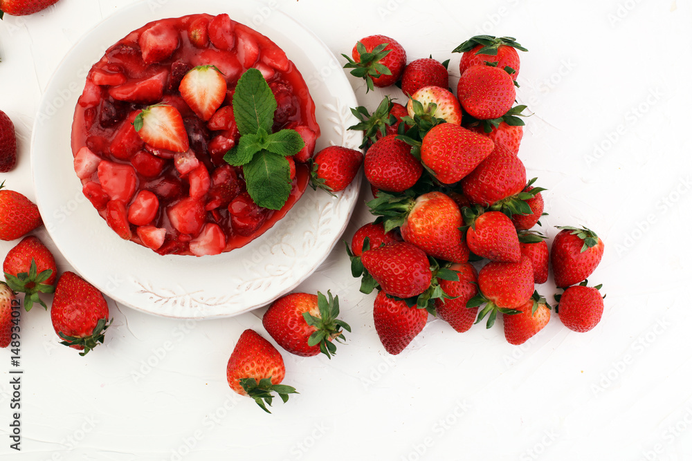 strawberry cake strawberry cake
