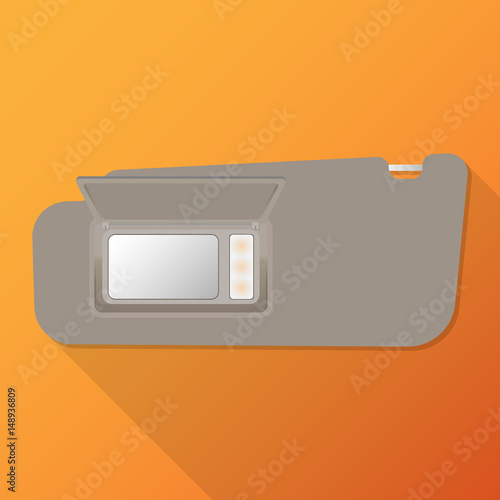 sun visor accessories in car