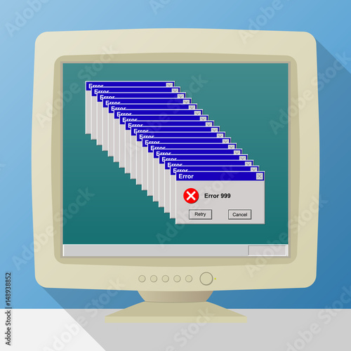error on retro computer