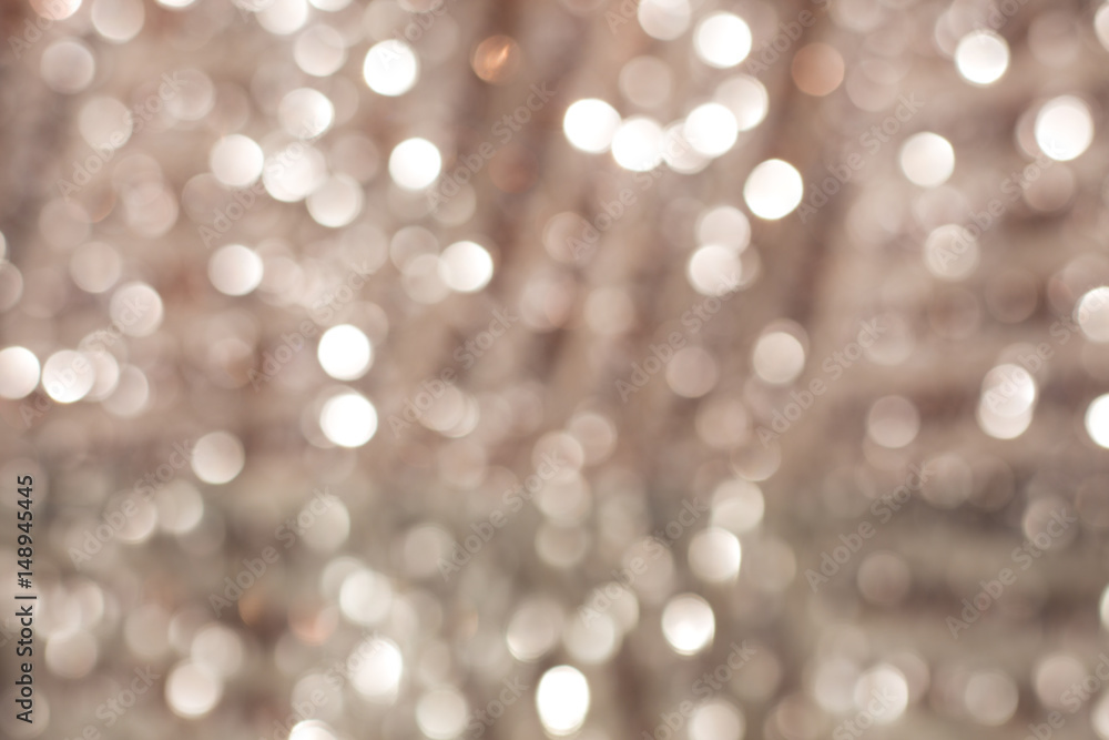 Bokeh soft pastel pink background with blurred  lights
