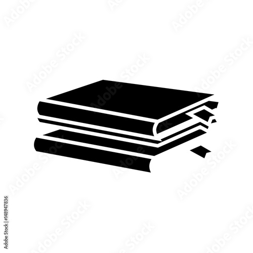 Books and education icon vector illustration graphic design