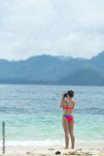 Krabi Beach, THAILAND - Apr...