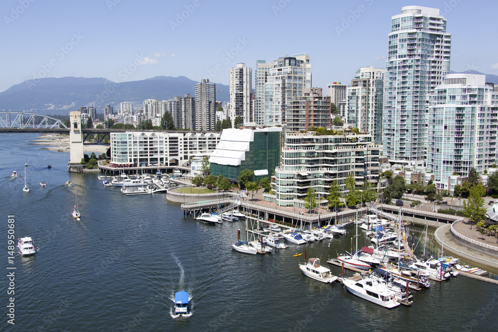 Obraz premium Vancouver's Residential District