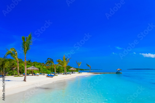 Fototapeta Naklejka Na Ścianę i Meble -  Dreamscape Escape On Maldives