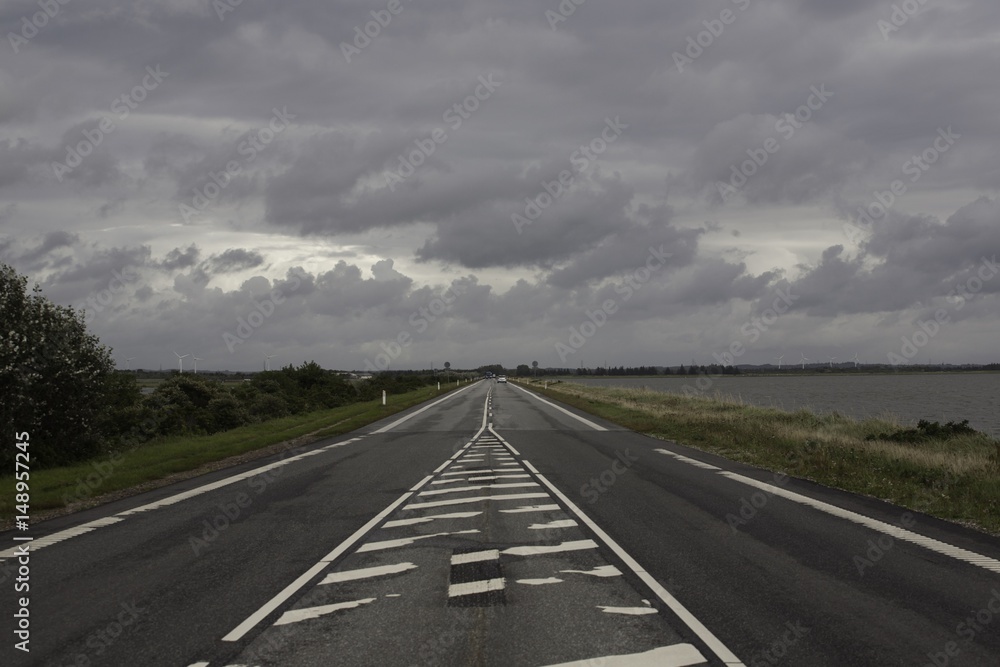 Fototapeta premium Dänische Highway