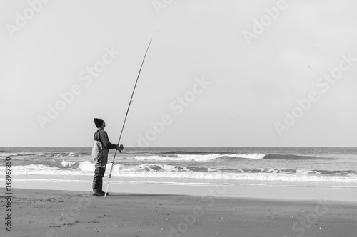 fisherman by the sea