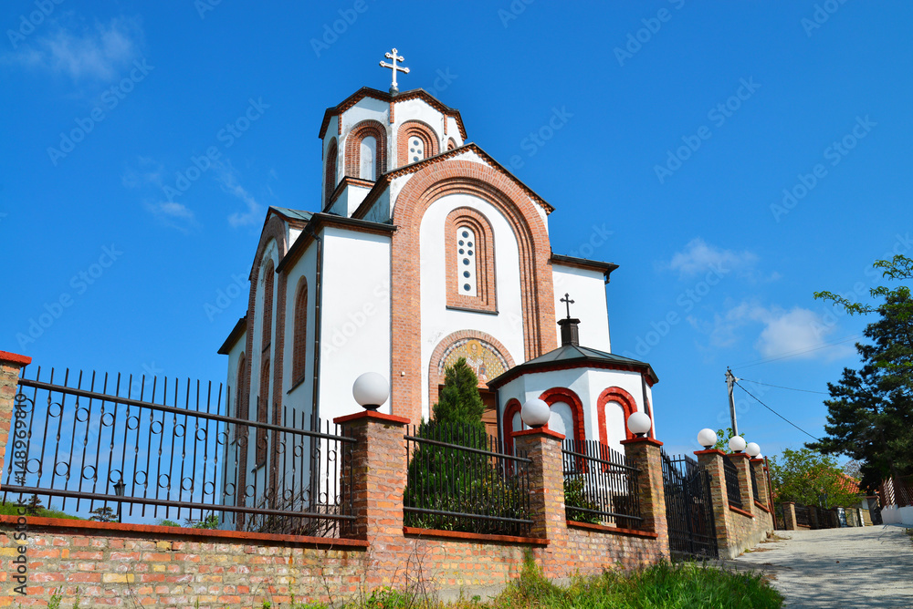 Vrsac town white church