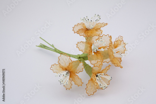 Artificial decorative tiny bunch of flowers