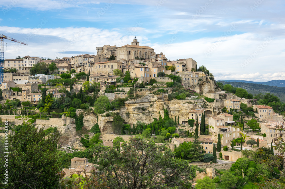 Village of Gordes in the Provence Village of Gordes in the Provence