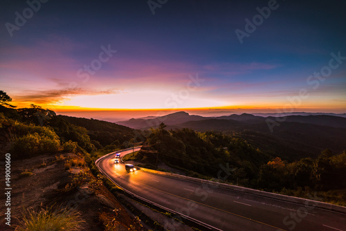Sunrise Mountain Road © sittitap
