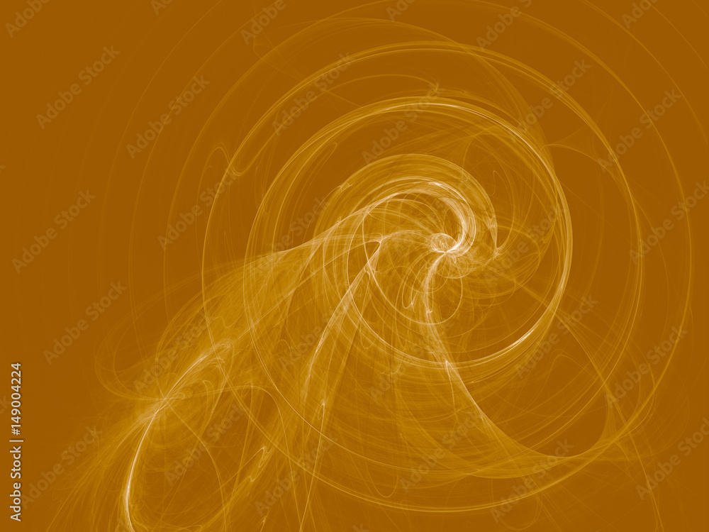 Naklejka premium Toned color monochrome abstract fractal illustration.