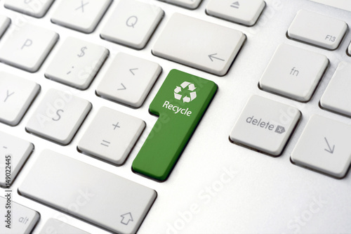 Recycle button on keyboard