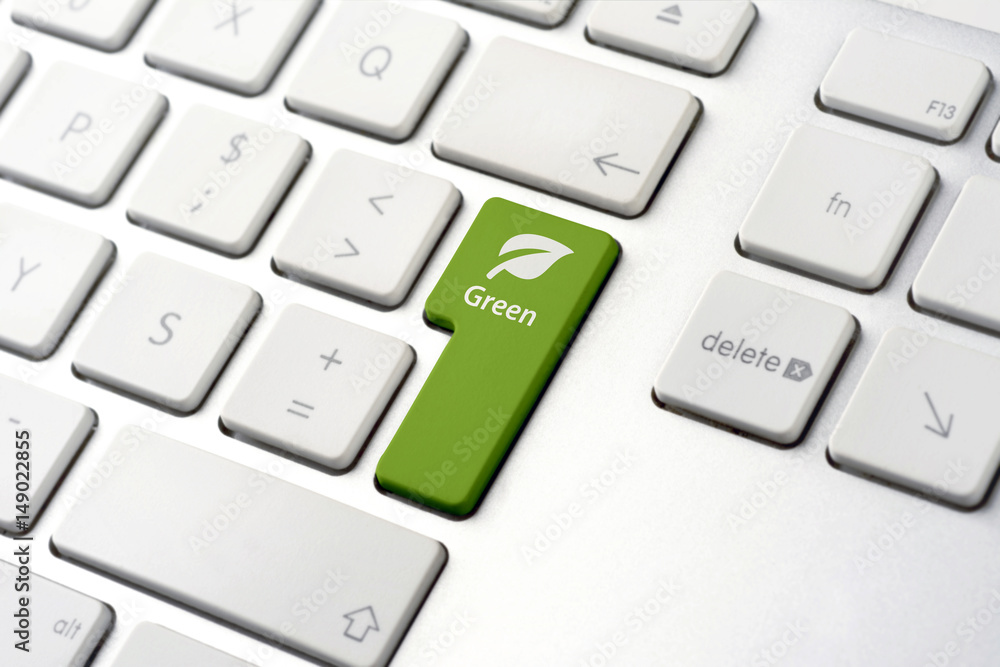 Green button on keyboard Green button on keyboard