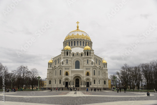 Nautical cathedral in Kronstadt