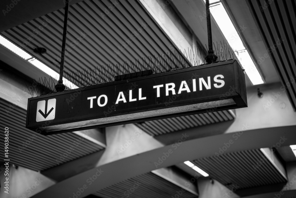 Obraz premium To All Trains