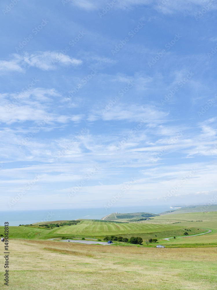 Beachy Head, East Sussex, UK.