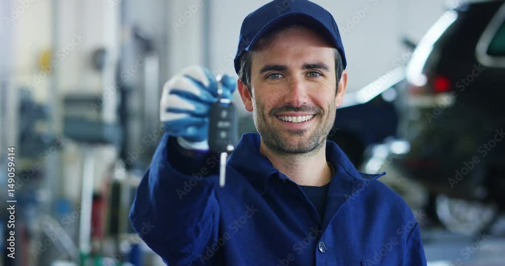Specialist (auto control), an auto mechanic in a car service, checks the machine diagnostics. Concept: repair of machines, fault diagnosis, repair specialist, technical maintenance, on-board computer. Specialist (auto control), an auto mechanic in a car service, checks the machine diagnostics. Concept: repair of machines, fault diagnosis, repair specialist, technical maintenance, on-board computer.